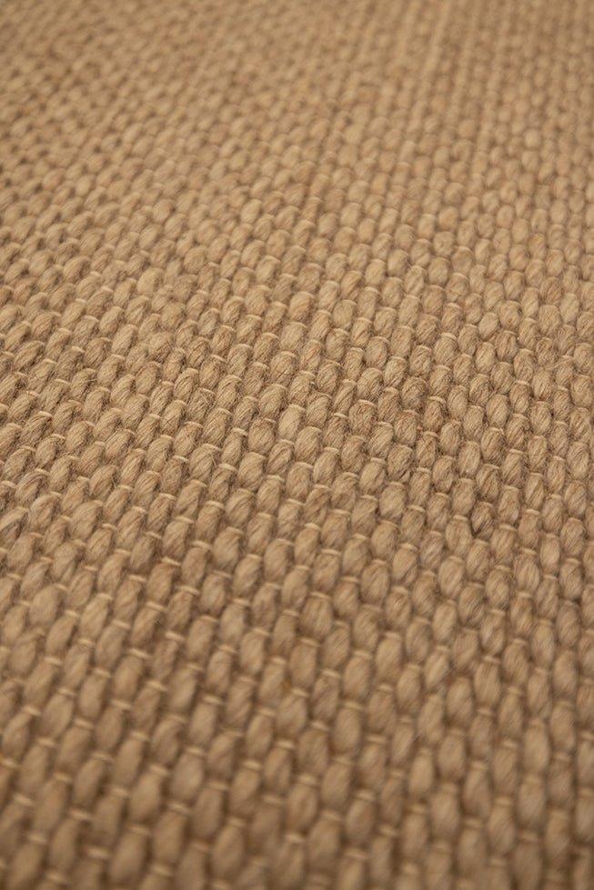 Burlap Carpet - PET & Wool Blended yarn Handloom Carpet - Zuma UAE
