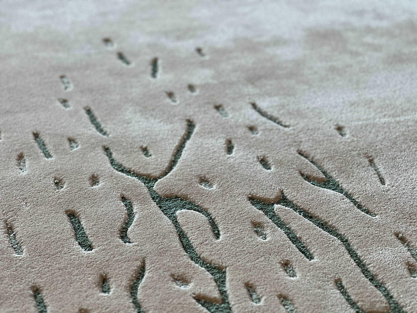 3*4m Edge Loop Carpet - Bamboo Silk - Zuma UAE