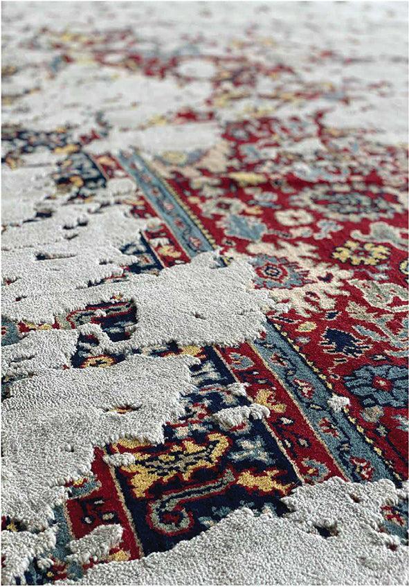 2.5*3m Silk Moss Carpet - Hand knotted in 100% pure cotton silk and New Zealand wool - Zuma UAE