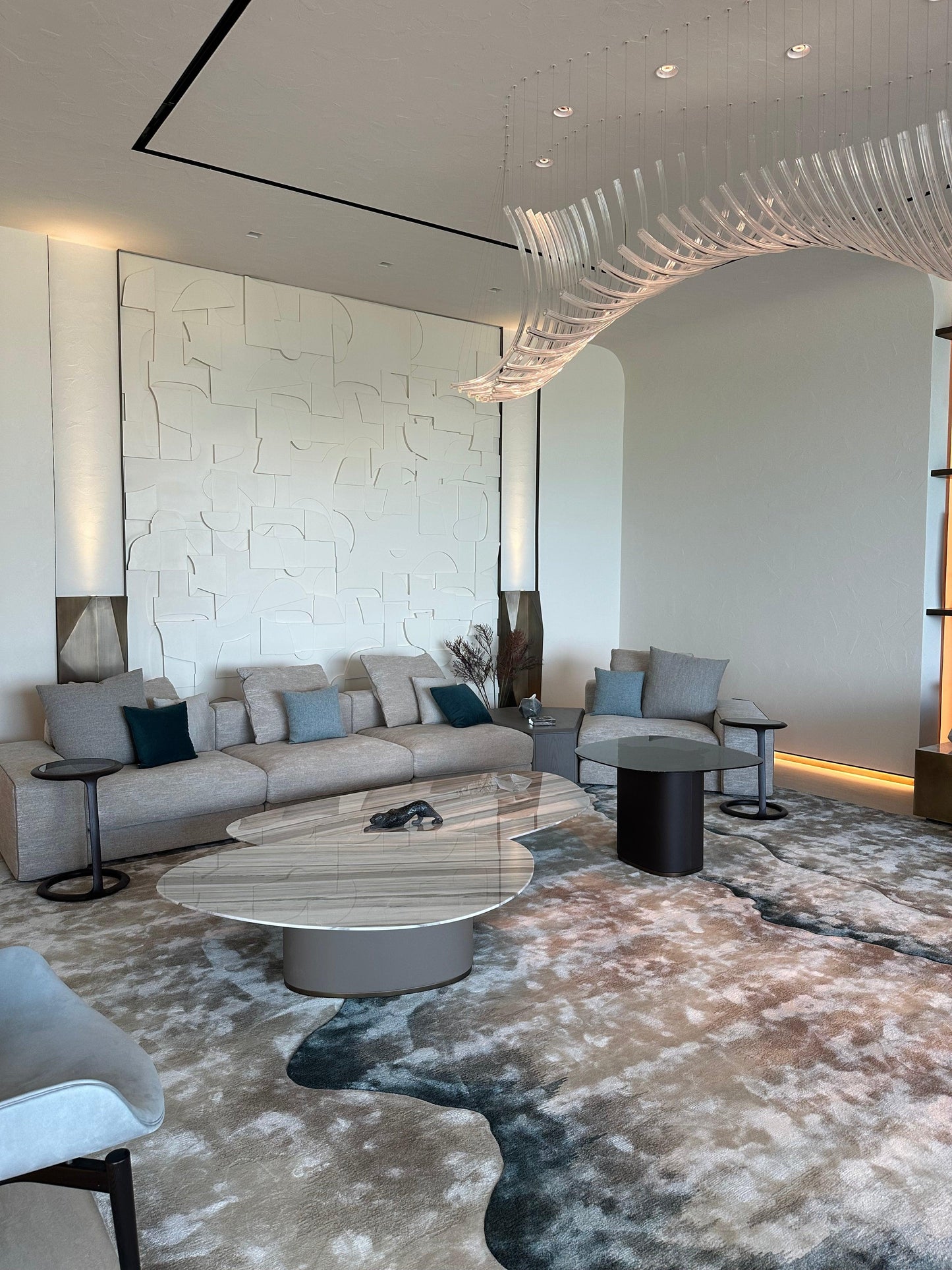 Saadiyat 2.1 Carpet - Polished Cotton Silk - Zuma UAE