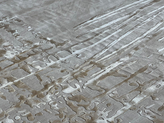 Tsar  Carpet -  Hand Tufted in Tencel & Semi-Worsted New Zealand Wool - Zuma UAE