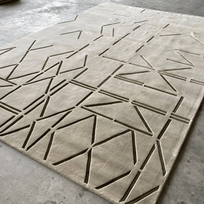 Zuma Bohemian Carpet - Wool And Hand Tufted Carpet  - Zuma UAE