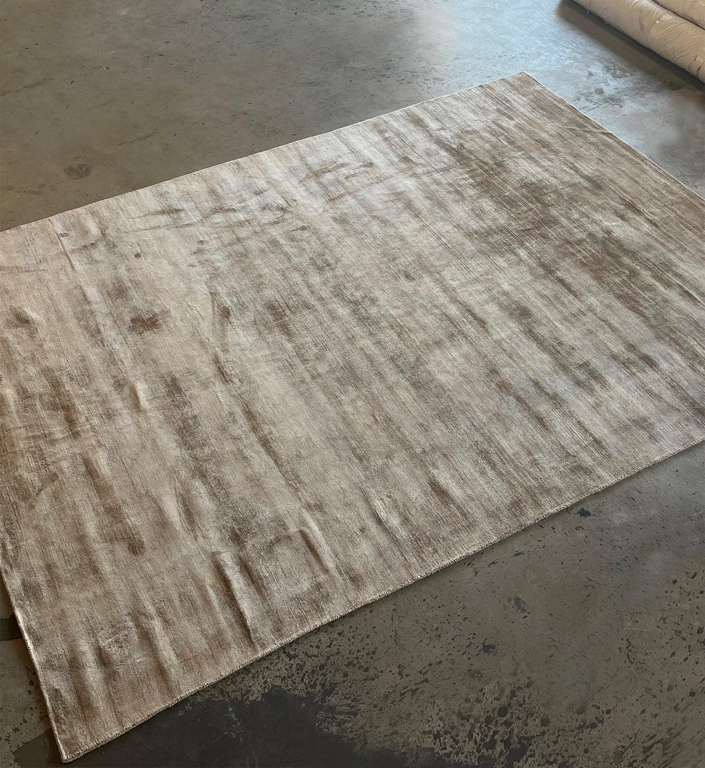 2*3m Tip Sheared (Biscuit) Carpet - Tencel - Zuma UAE