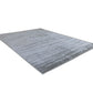3*4m Stokes (Grey) - Cotton Silk & Handloom Carpet - Zuma UAE