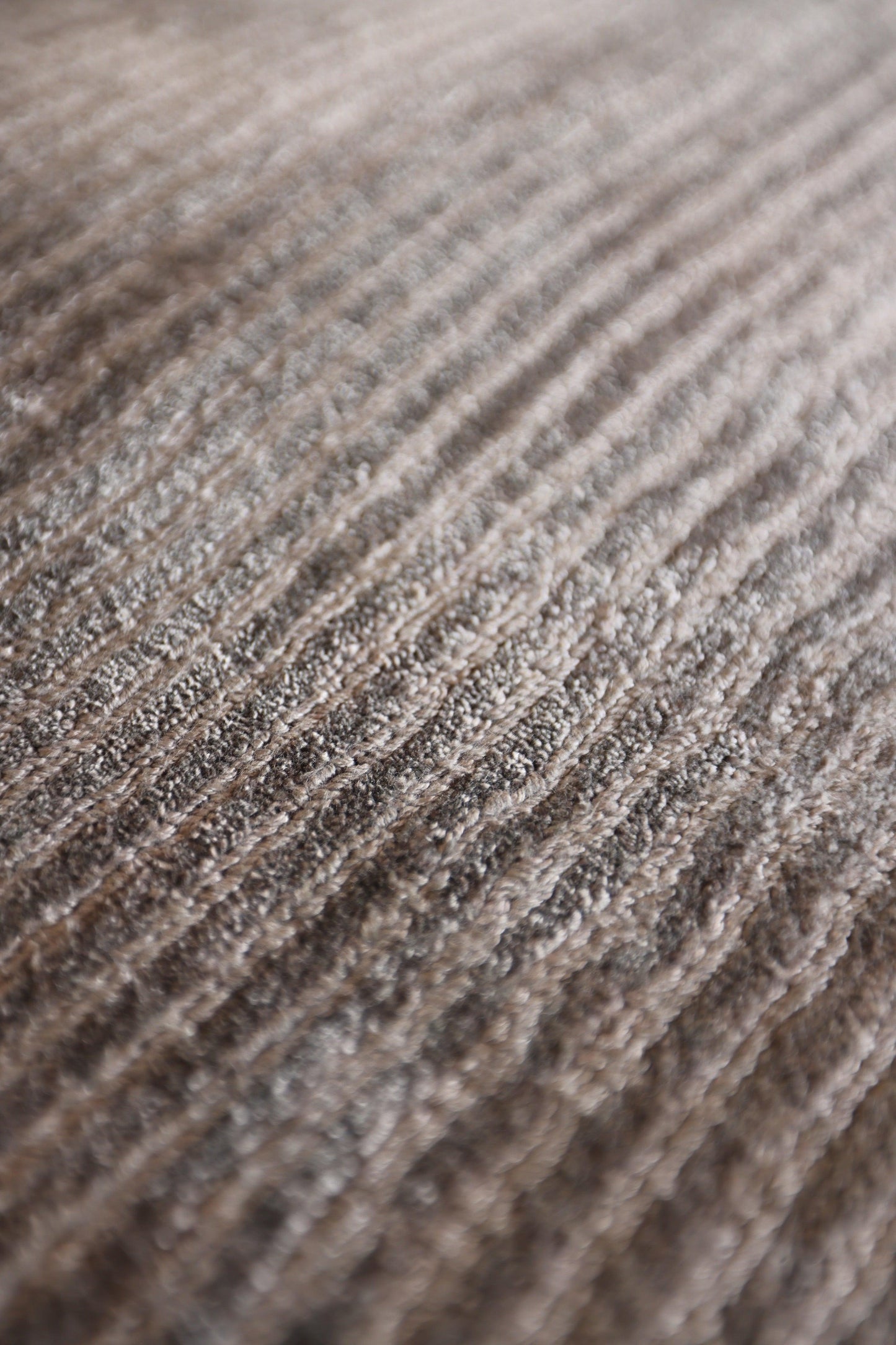 Stokes (Brown) - Cotton Silk & Handloom Carpet - Zuma UAE
