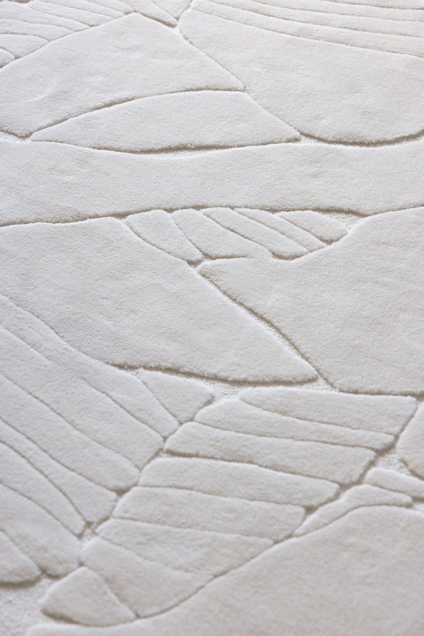 Menhir (Ivory) Carpet - Hand Tufted 50% New Zealand Wool and 50% Tencel - Zuma UAE