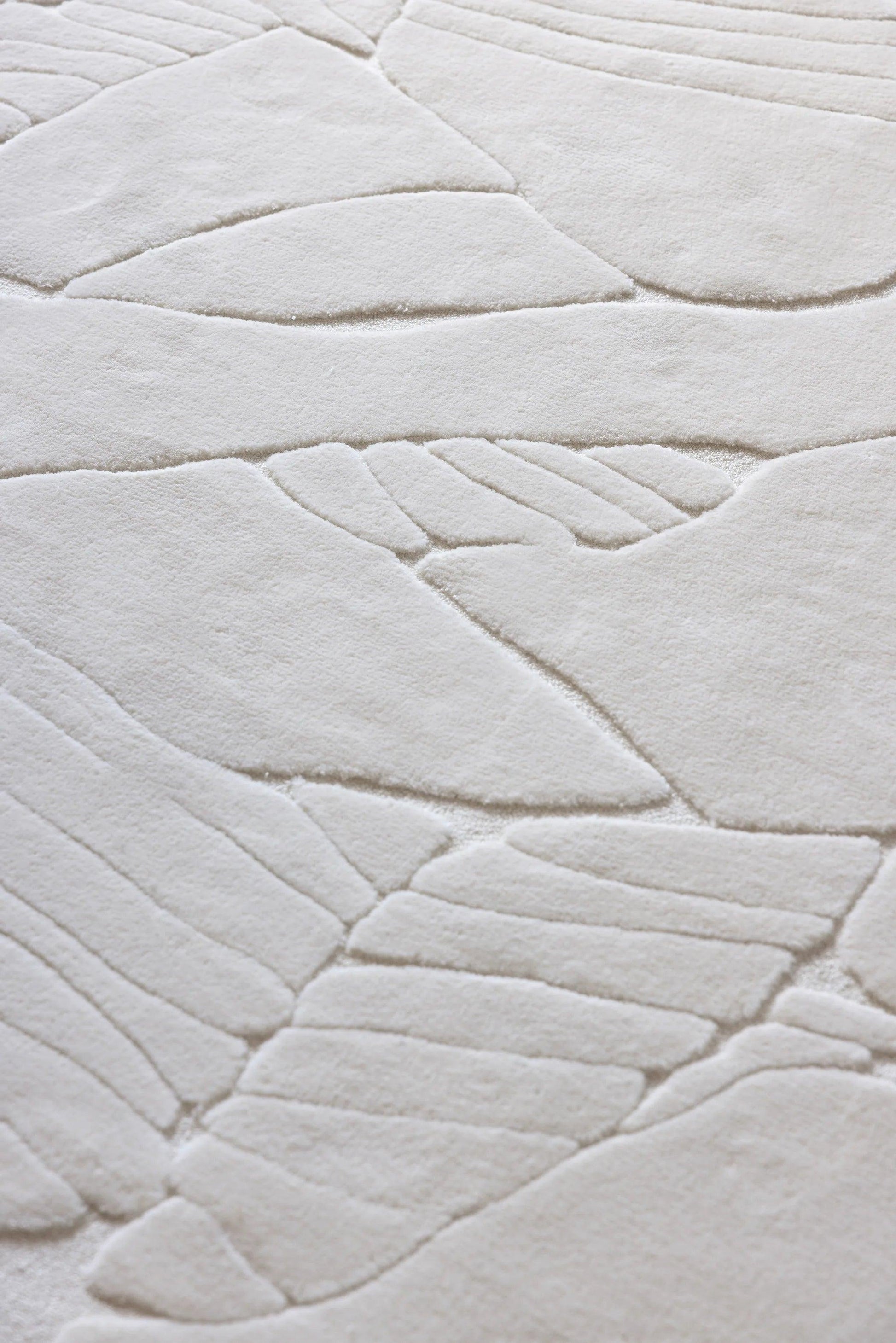 Menhir (Ivory) Carpet - Hand Tufted 50% New Zealand Wool and 50% Tencel - Zuma UAE