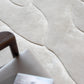 4m Dunes (Ivory) Carpet And Rugs - Hand-tufted in Bamboo Silk and Hand Carded Semi-Worsted New Zealand Wool - Zuma UAE