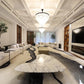 4*6m Saadiyat (Ink) Carpet - Hand Carded Semi Worsted New Zealand Wool and Bamboo Silk - Zuma UAE