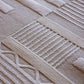 Louis (Ivory) Carpet - Hand Carded Semi worsted New Zealand Wool, New Zealand and Polished Cotton Silk - Zuma UAE