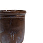 Dark Mocha Earth Glaze Rustic Crock – 30x30 cm