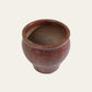 Oxblood Red Ribbed Glaze Terracotta Pot – 47cm & 46cm