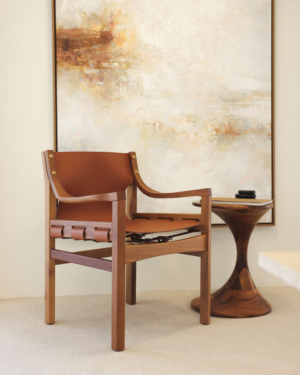 Hermes Chair Cognac