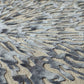 3*4m Loop Splatter (Steel Blue) Carpet - Cotton Silk - Zuma UAE
