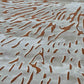 Loop Splatter (Terracotta Ombre) Carpet - Extra Fine Australian Wool and Cotton Silk - Zuma UAE