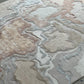 Oil Spill (Coral) Carpet - New Zealand Wool and Polished Cotton Silk - Zuma UAE