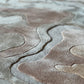 Oil Spill (Coral) Carpet - New Zealand Wool and Polished Cotton Silk - Zuma UAE