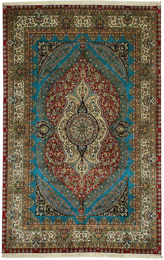 KASHAN : 70055 - Pure Natural Silk - Zuma UAE