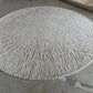 Silk Splatter Round (Taupe) Carpet - Zuma UAE 