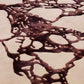 Arabescato (Wine) Carpet - Hand Carded Semi-Worsted New Zealand Wool and Bamboo Silk - Zuma UAE