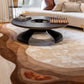 Blobb (Burnt Sienna) Carpet - Semi-Worsted New Zealand Wool and Cotton Silk - Zuma UAE