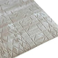 Bohemian White Carpet - Hand Carded Semi-Worsted New Zealand Wool - Zuma UAE