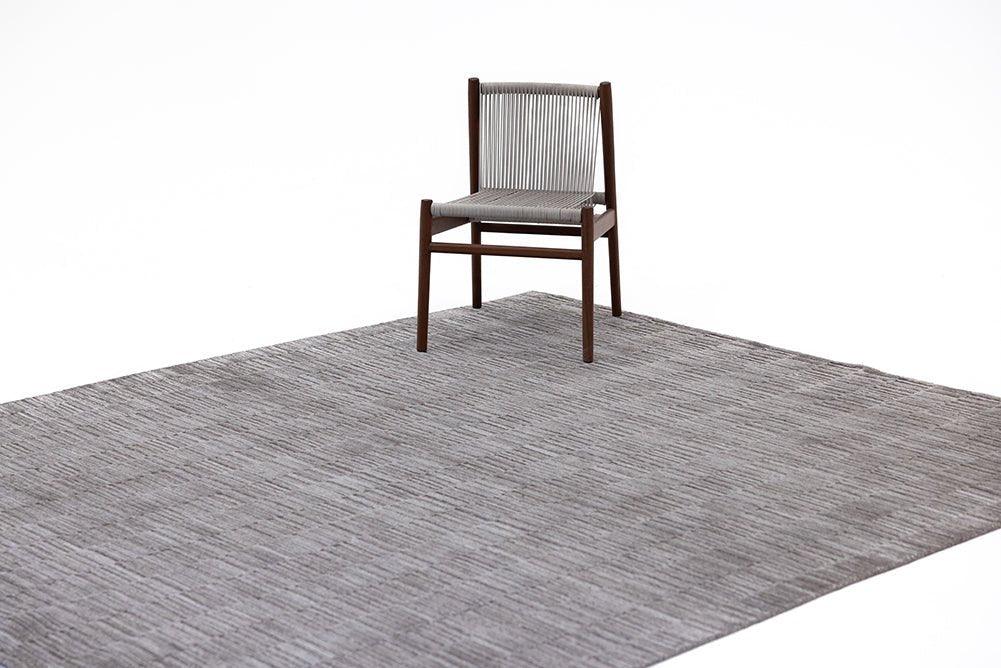 Brimsley (Grey) Carpet -  Faux Silk & Wool - Zuma UAE