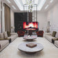 Silk Splatter 3.0 (Beige) Carpet - Extra Fine Australian Wool and Tencel - Zuma UAE