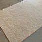 3.5 x 5m Silk Splatter (Beige) Carpet - New Zealand Wool and Cotton Silk - Zuma UAE
