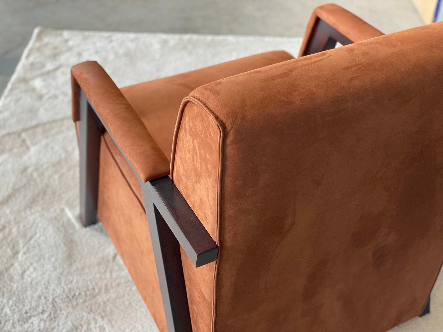 Luxurious Nubuck Leather Chair