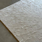 4m Silk Splatter 2.0 (Ivory) Carpet - New Zealand Wool and Polished Cotton Silk - Zuma UAE