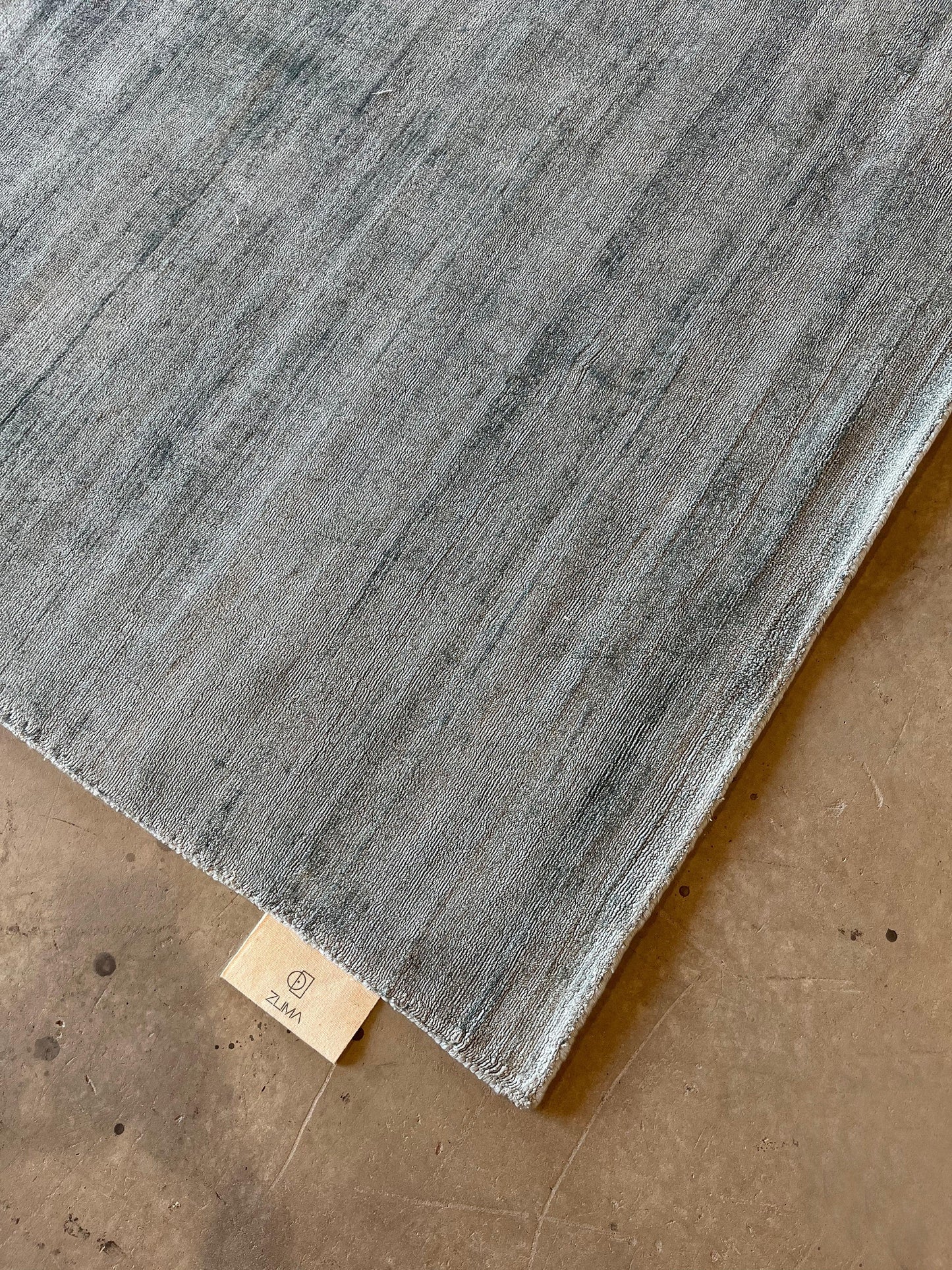 Tip Sheared (Stone Blue) - Tencel - Zuma UAE